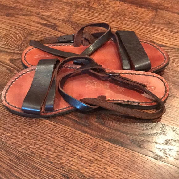 Beautiful Leather Sandals Made in Italy - Picture 2 of 6